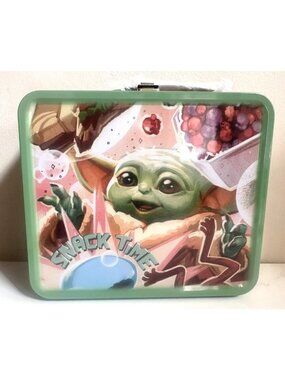 Bath & Body Works Star Wars Grogu Snacktime Lunchbox Tin Disney Baby Yoda 2026⭐️